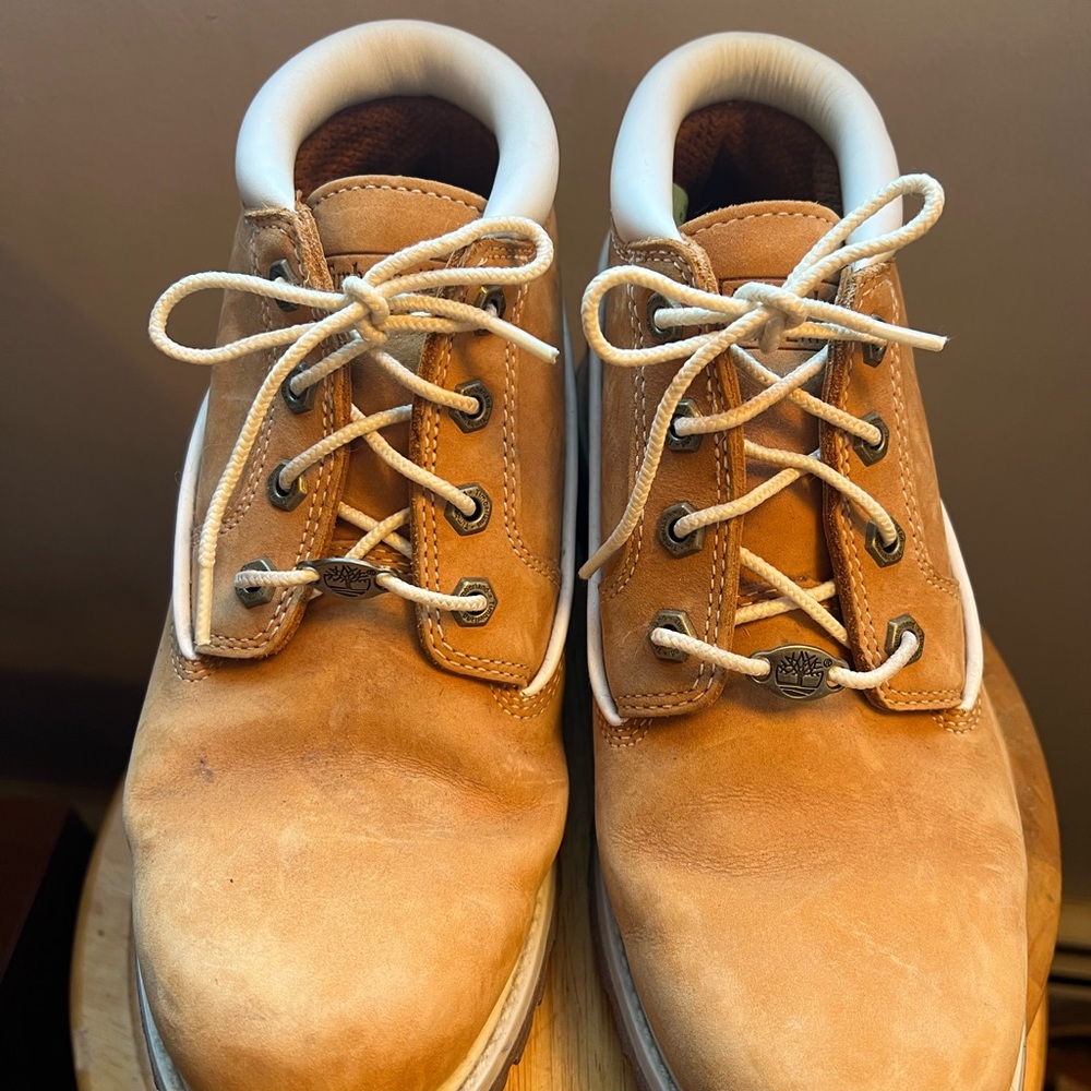Timberland Women’s Tan Leather Boots